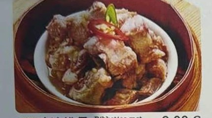 Ribbetjes met zwarte bonensaus