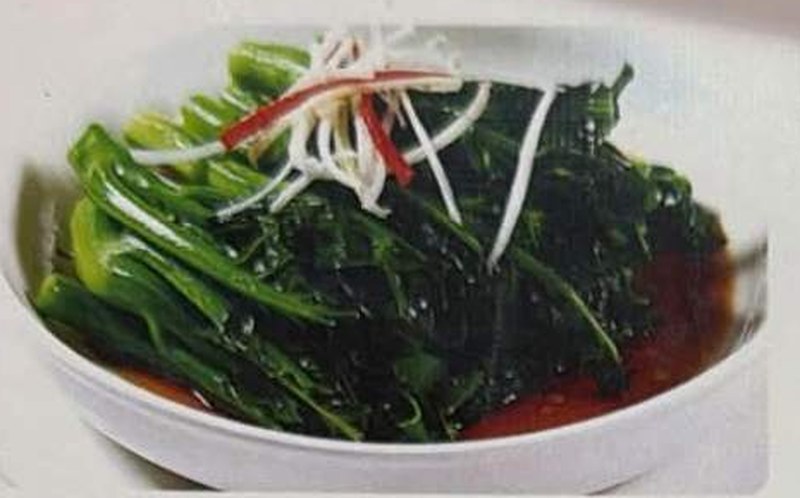 Chinese broccoli met knoflook