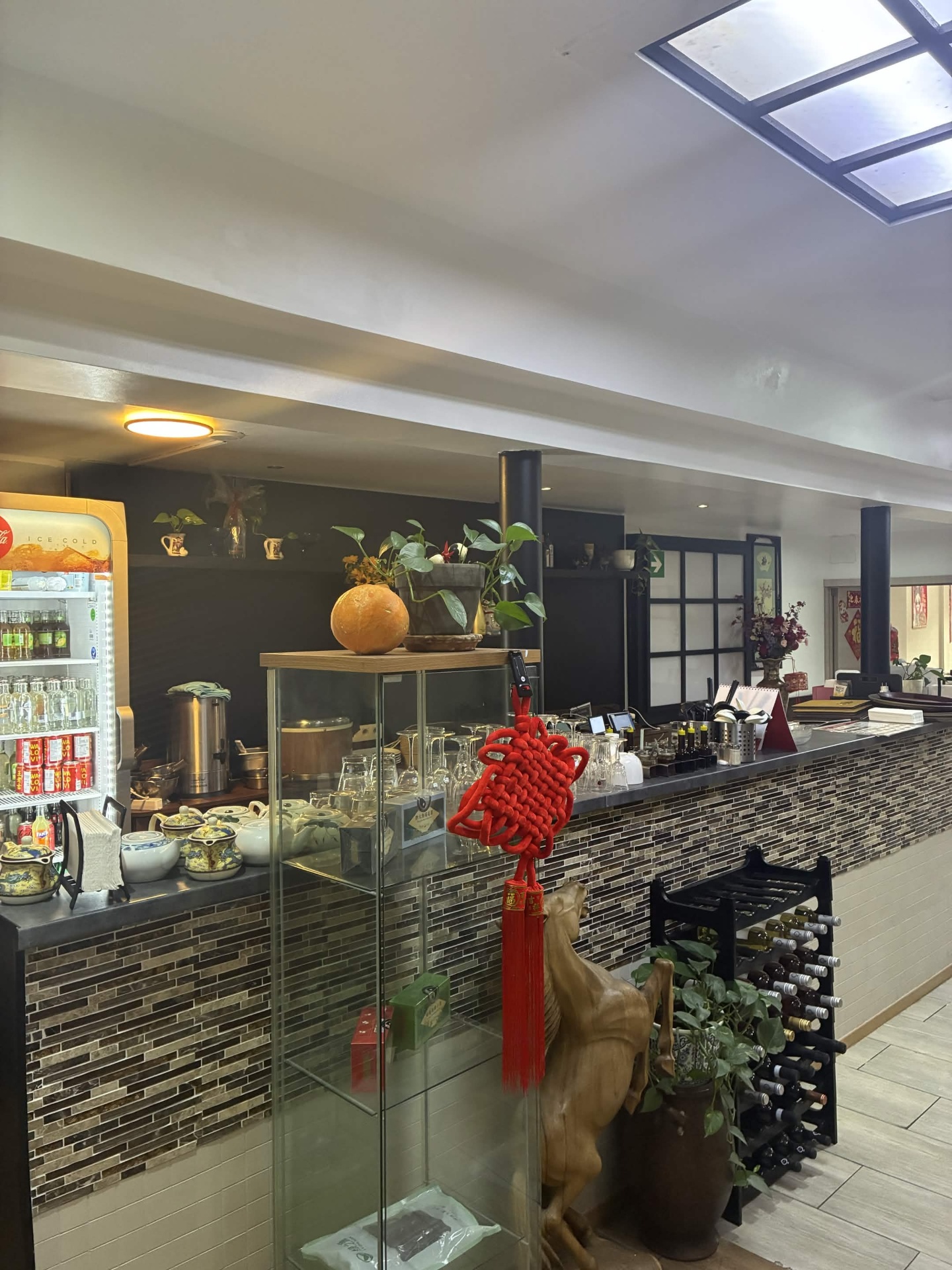 Eetzaal met Chinese decoratie